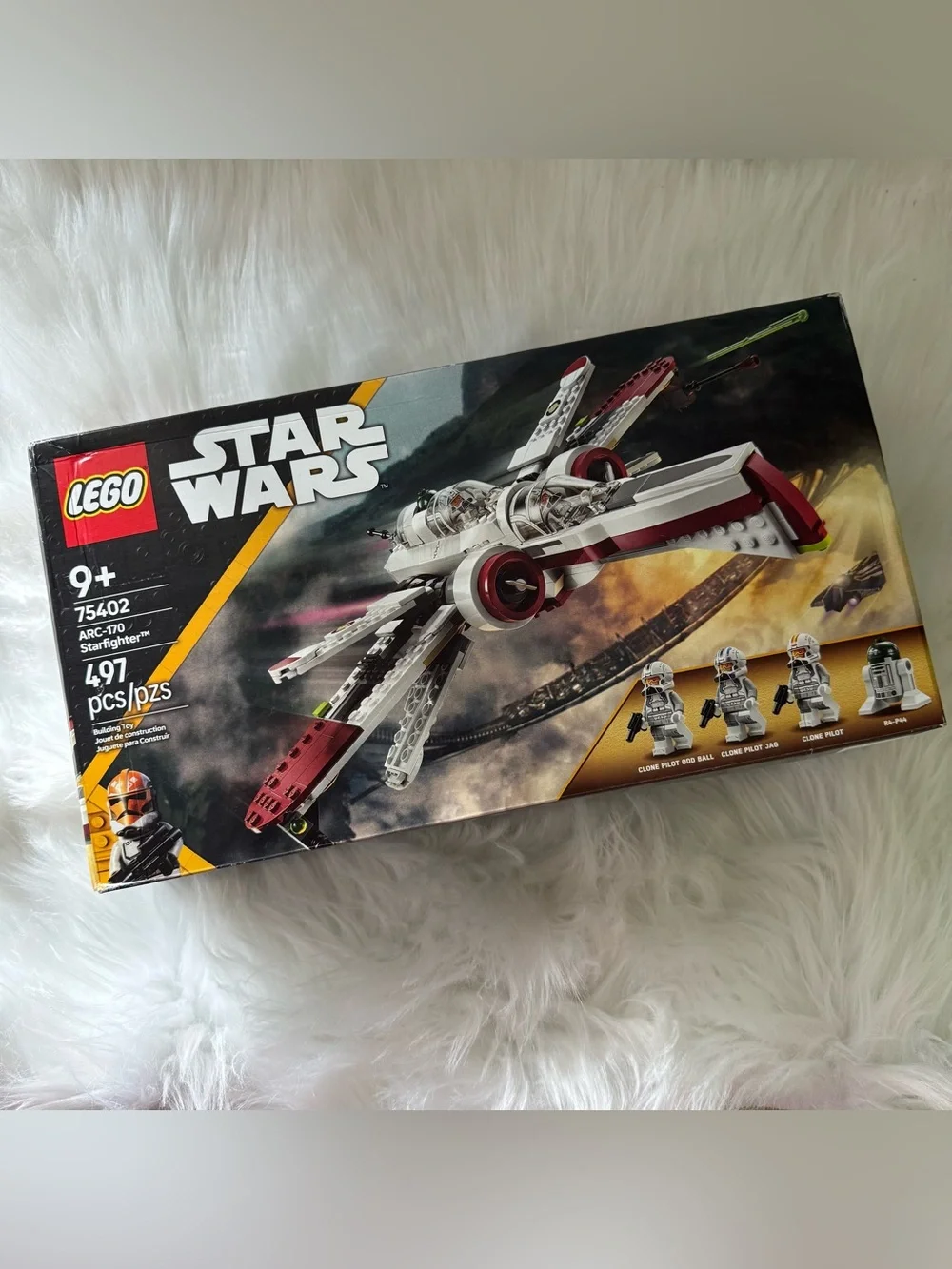 LEGO STAR WARS ARC 170 STARFIGHTER/ 497 pcs